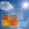Signmission Electrical Panel Inside With Symbol OSHA Warning Sign, Vinyl Decal, 10in W x 7in L, 2PK OS-2PACK-WS-D-710-L-12095 - alternate 3
